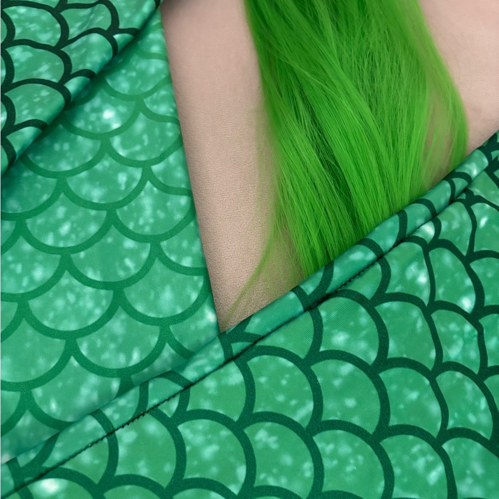 Mermaid costume pieces